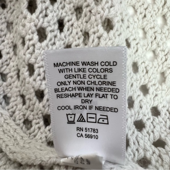 Maurices Women’s Button Front Cardigan Sz Small Color Tan/Beige Open Knit Collar - Picture 7 of 10